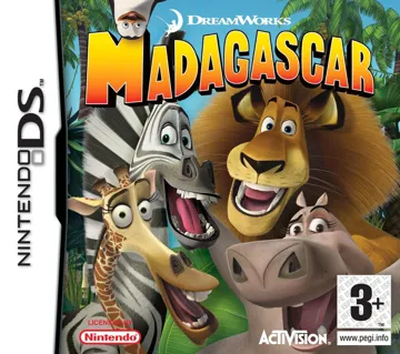 Madagascar (USA) box cover front